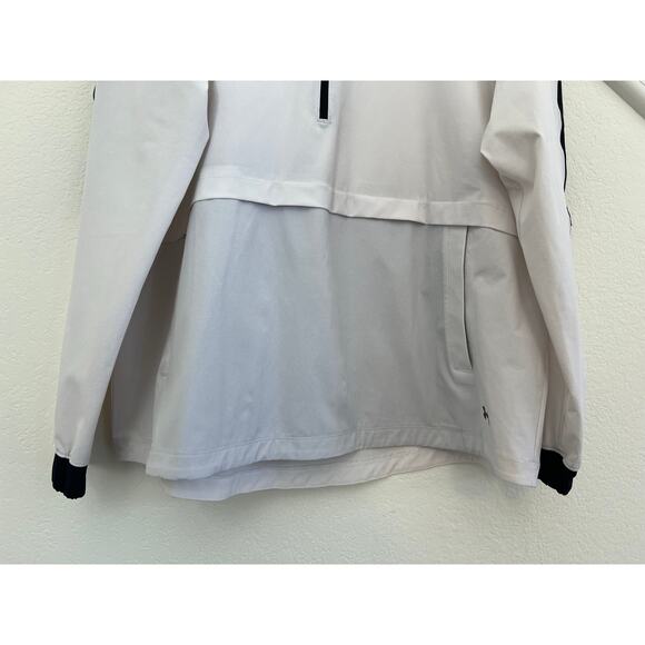 Under Armour Storm Loose Pullover Anorak Jacket Womens Size XL White Half Zip - Picture 10 of 16